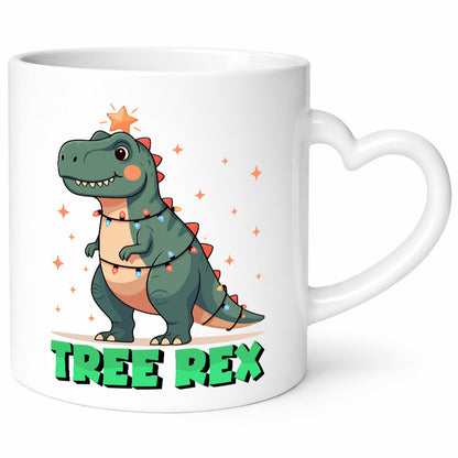 Tree Rex | Dinosaurier Weihnachten lustig Humor Geschenkidee Geschenk Tasse