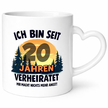 Ich bin Verheiratet | 20. Hochzeitstag Ehepaar lustiger Spruch Geschenk Humor