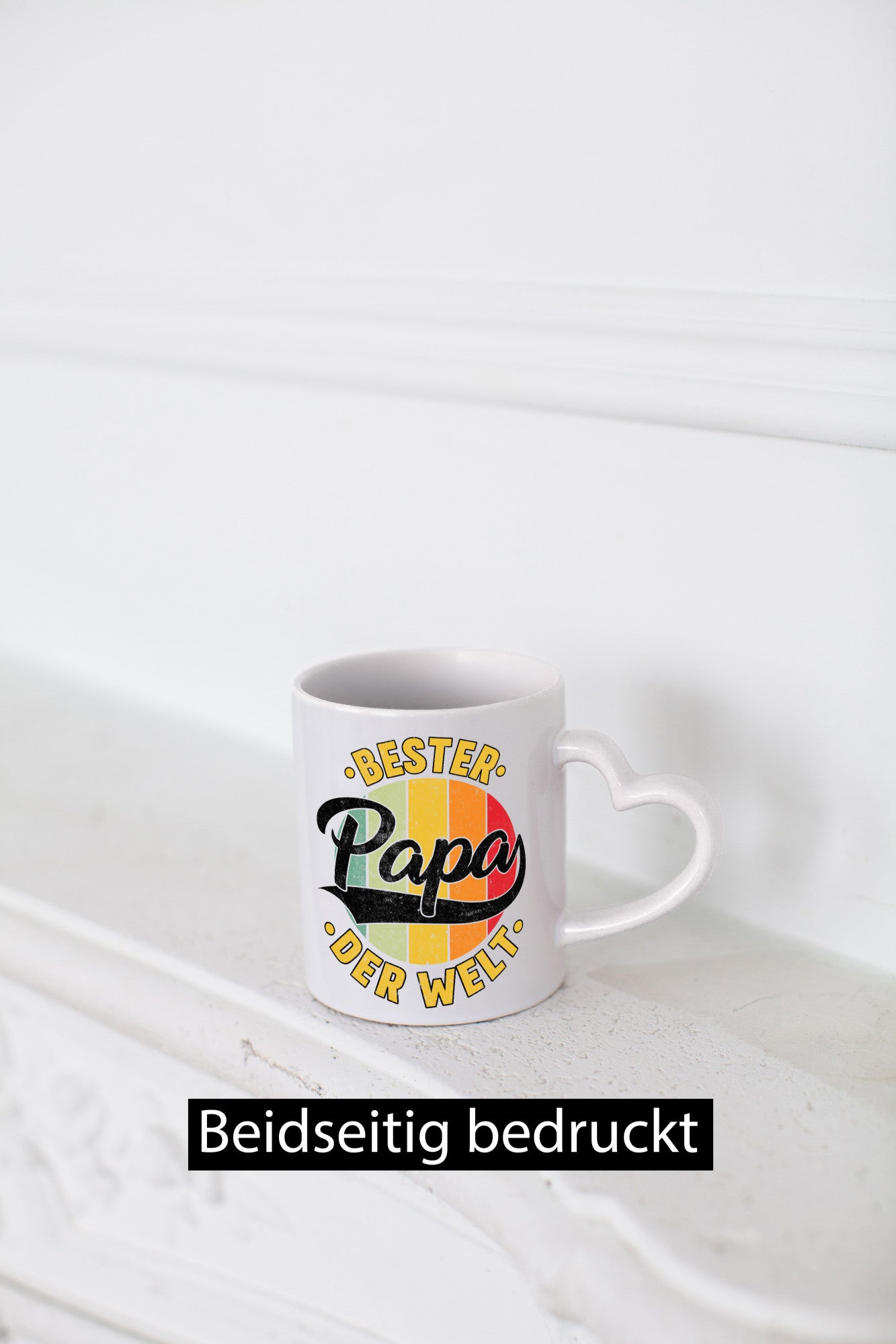 Bester Papa der Welt | Vatertag Vintage Geschenkidee Familie Humor Tasse