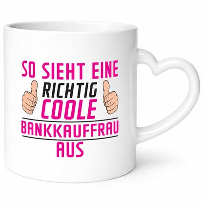 Richtig Coole Bankkauffrau | Kauffrau Bank Kaufleute lustiger Spruch Geschenk