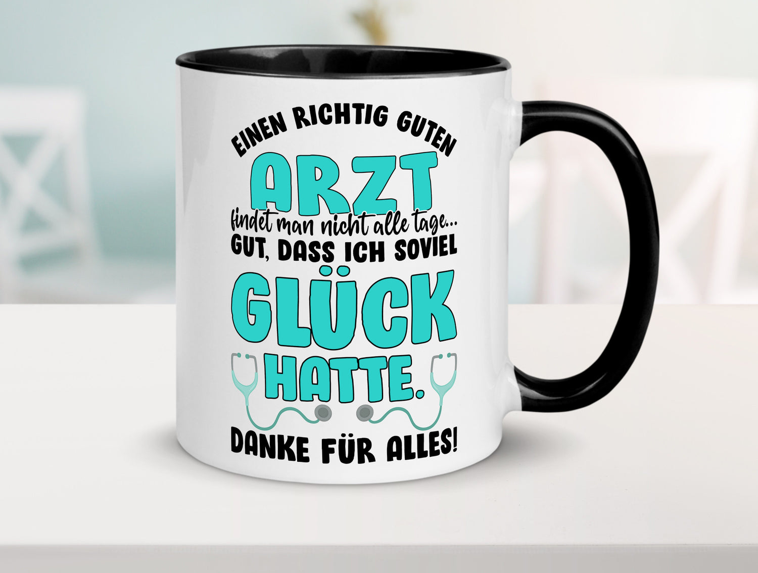 Richtig guter Arzt | Dankeschön Tasse Ärzte Spruch vl9 Humor Geschenkidee