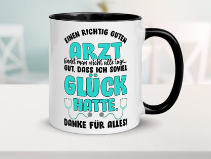 Richtig guter Arzt | Dankeschön Tasse Ärzte Spruch vl9 Humor Geschenkidee