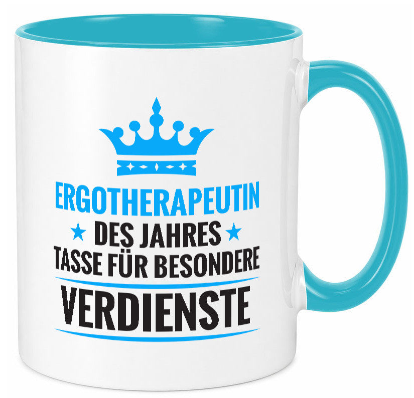 Besonderer Verdienst: Ergotherapeutin | Ergotherapie lustig Humor Geschenkidee