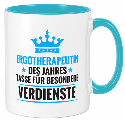 Besonderer Verdienst: Ergotherapeutin | Ergotherapie lustig Humor Geschenkidee