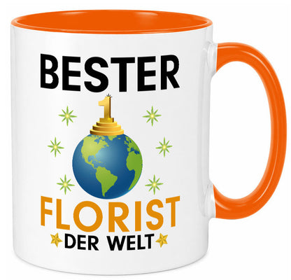 Welt Bester Florist | Blumen Verkäufer Humor Geschenkidee Tasse
