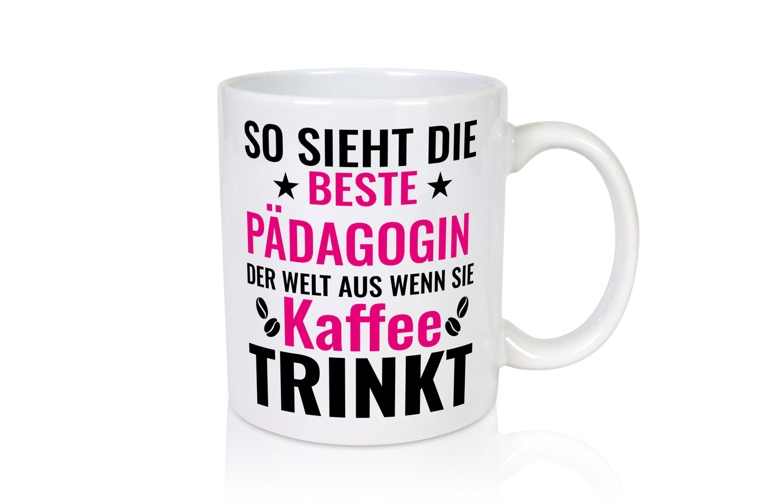Kaffee trinkt: Pädagogin | Pädagogik Humor Geschenkidee Tasse