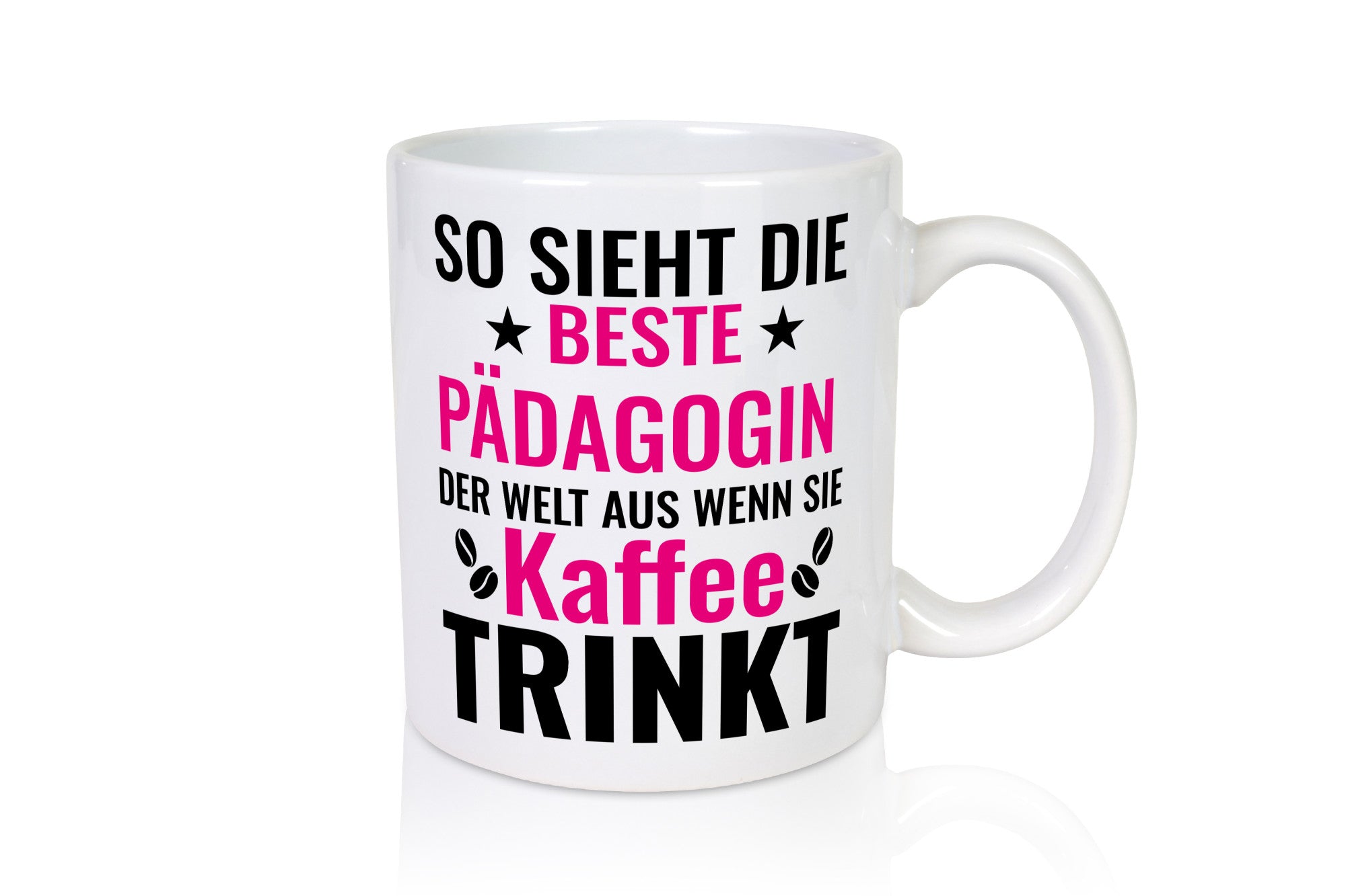 Kaffee trinkt: Pädagogin | Pädagogik Humor Geschenkidee Tasse