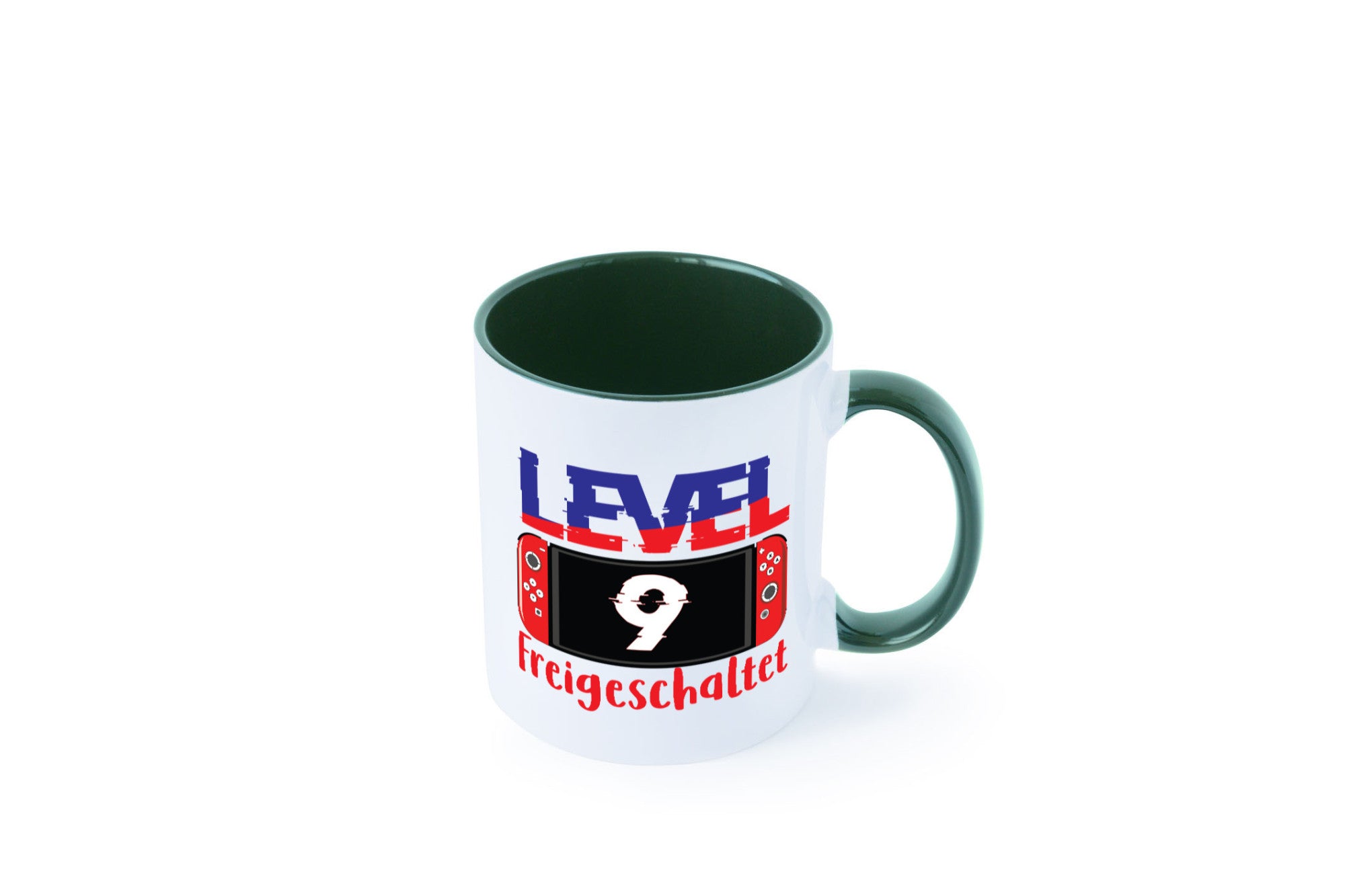Level 9 Freigeschaltet | 9. Geburtstag Zocker Gamer Humor Geschenkidee Tasse