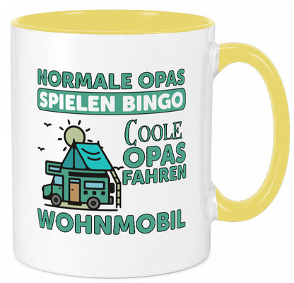 Opas spielen Bingo, coole fahren Wohnmobil | Vögel Geschenk Familie