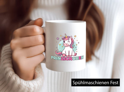Prinzickchen | Einhorn Zicke lustig Humor Geschenkidee Geschenk Tasse