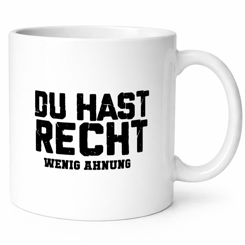 Recht wenig Ahnung | Humor Besserwisser Spaß Witz lustig Geschenkidee Geschenk