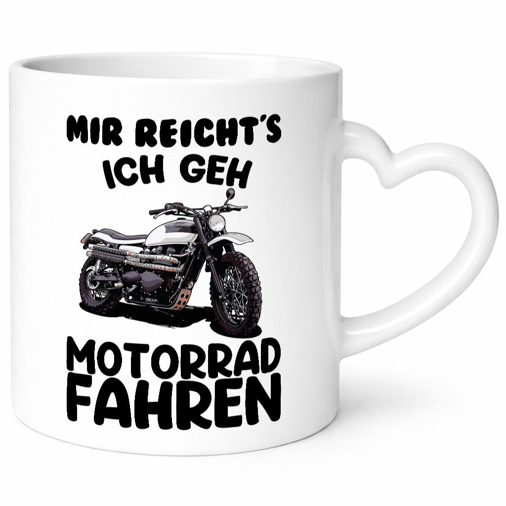 Motorrad Fahrer Tasse Geschenkidee Humor