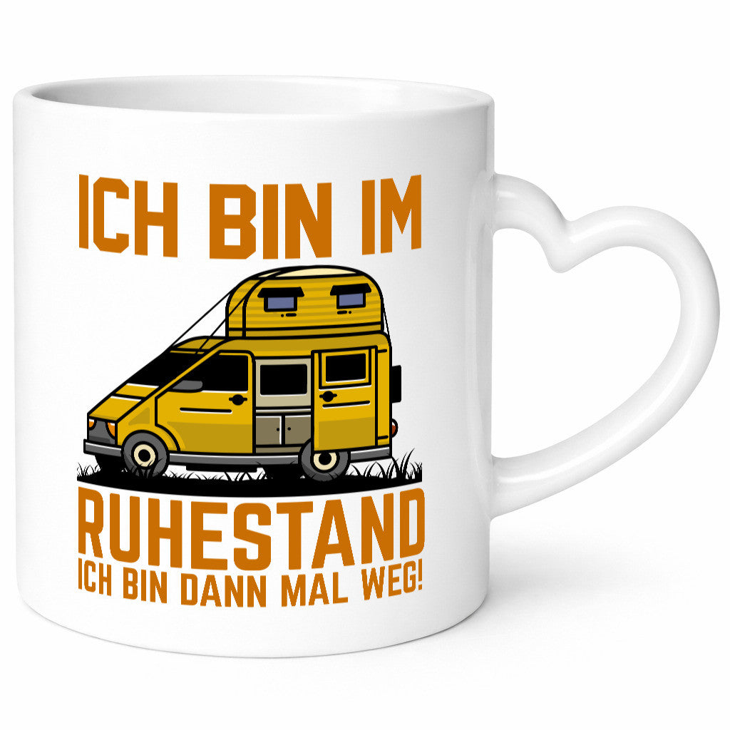 Bin im Ruhestand | Rentner Camping Camper Rente lustiger Spruch Geschenk