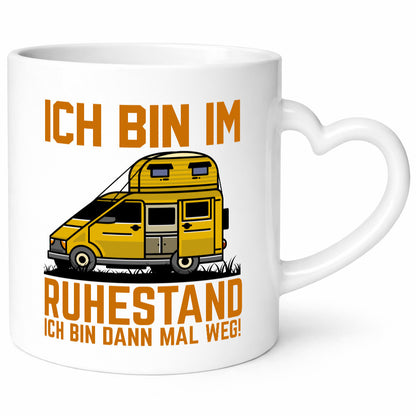 Bin im Ruhestand | Rentner Camping Camper Rente lustiger Spruch Geschenk