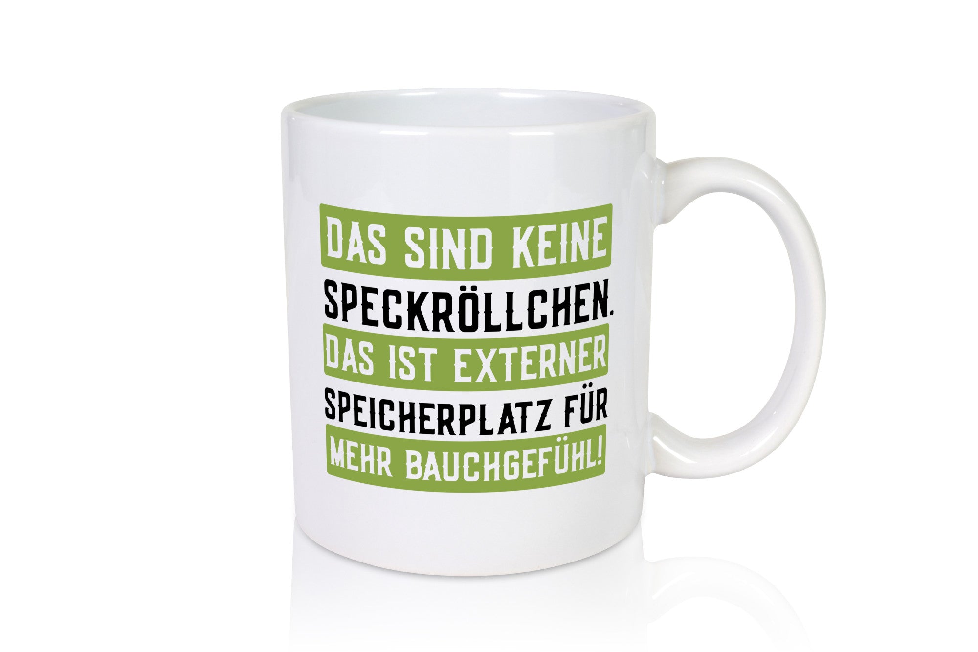 Keine Speckröllchen | Softwareentwickler PC Körperfülle Geschenkidee Humor Tasse