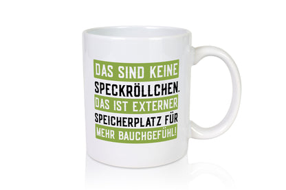Keine Speckröllchen | Softwareentwickler PC Körperfülle Geschenkidee Humor Tasse