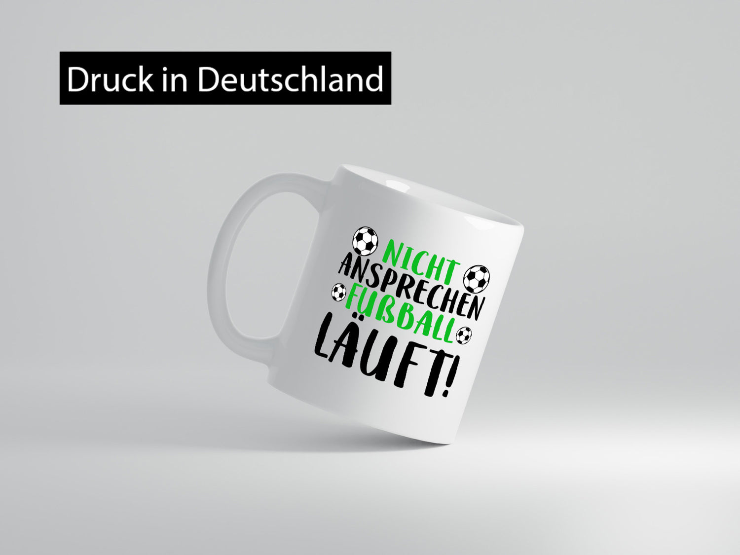 Nicht ansprechen Fußball läuft | Fußballfan Sport Kicker Humor Geschenkidee