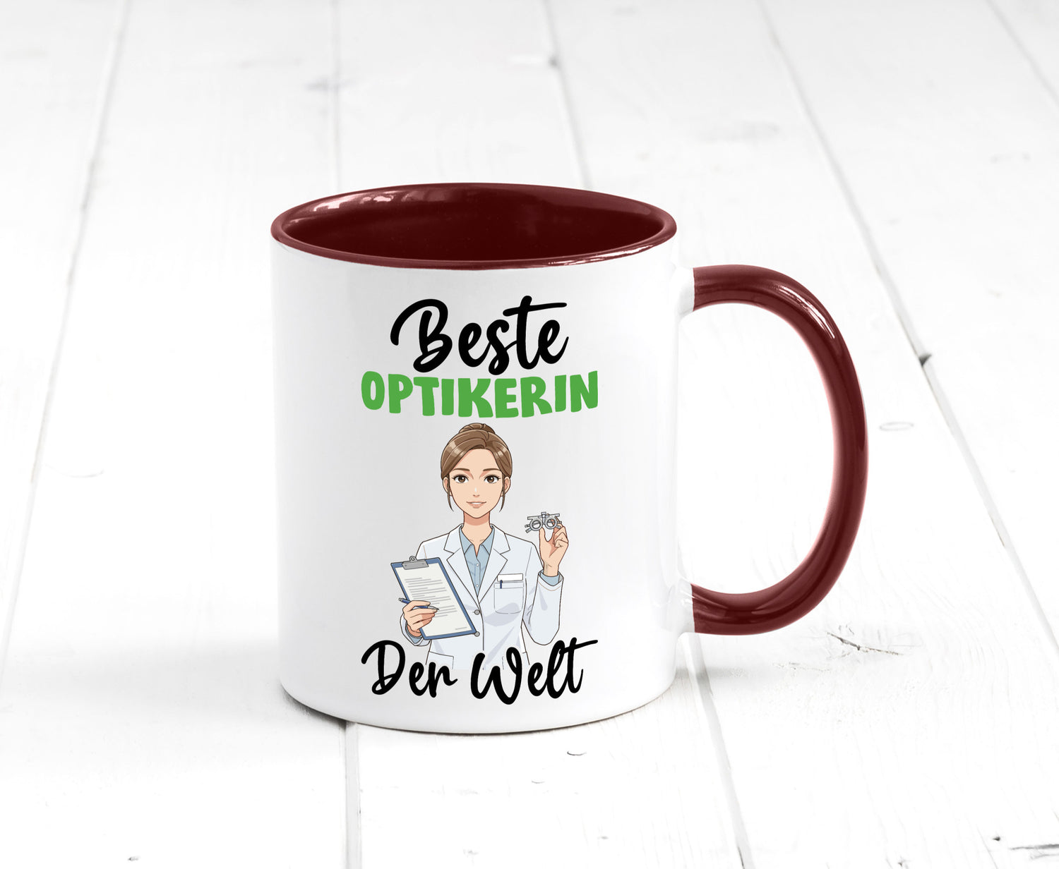 Beste Optikerin | Augenoptik v2 Geschenk Humor Geschenkidee lustiger Spruch