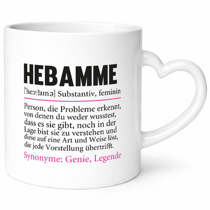 Hebamme | Spruch Geburtshilfe Beruf lustig lustiges Geschenk Arbeit Kollegen