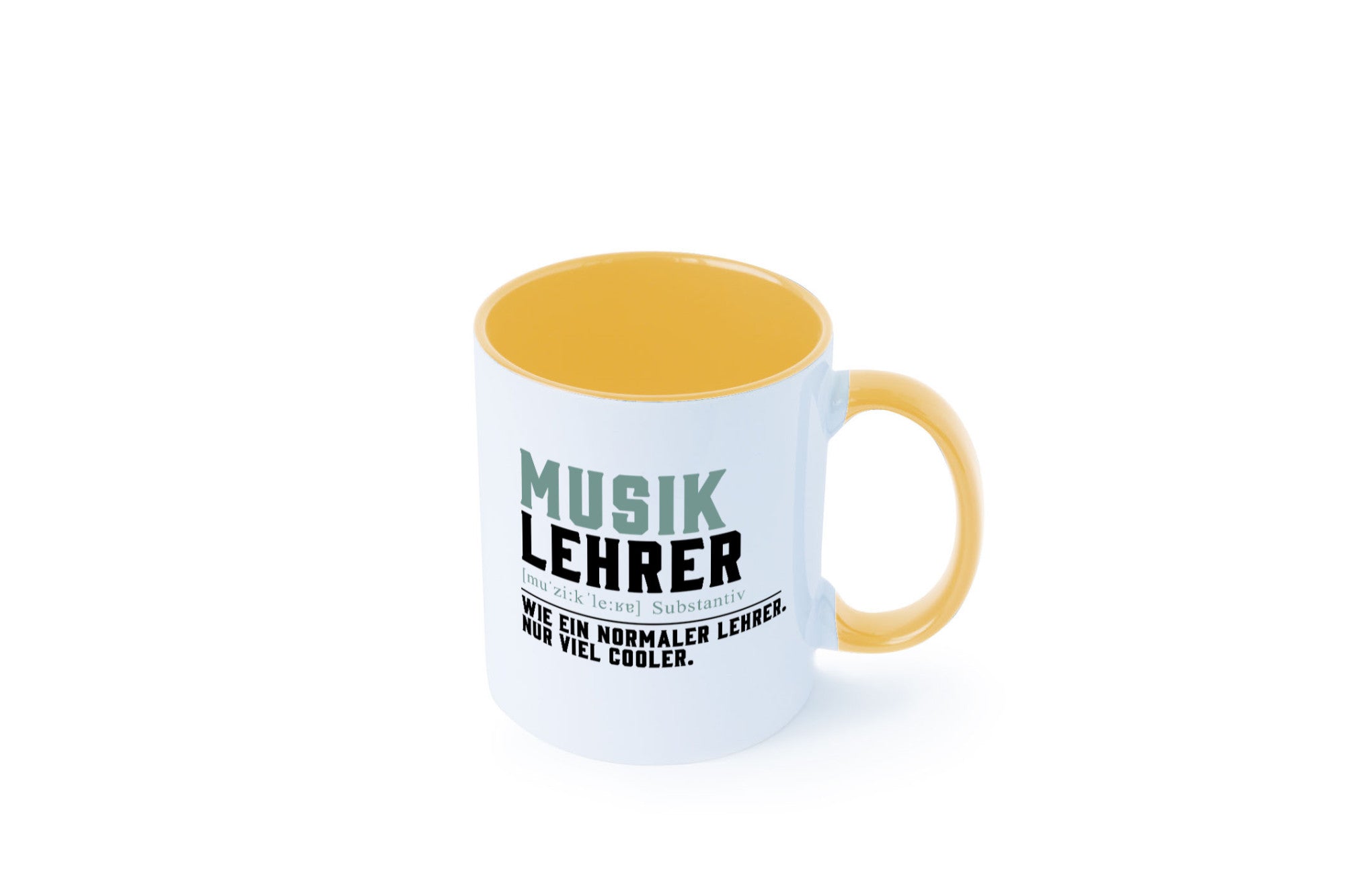 Musiklehrer | Lehrer Unterricht Lieblingslehrer Geschenkidee Humor Tasse