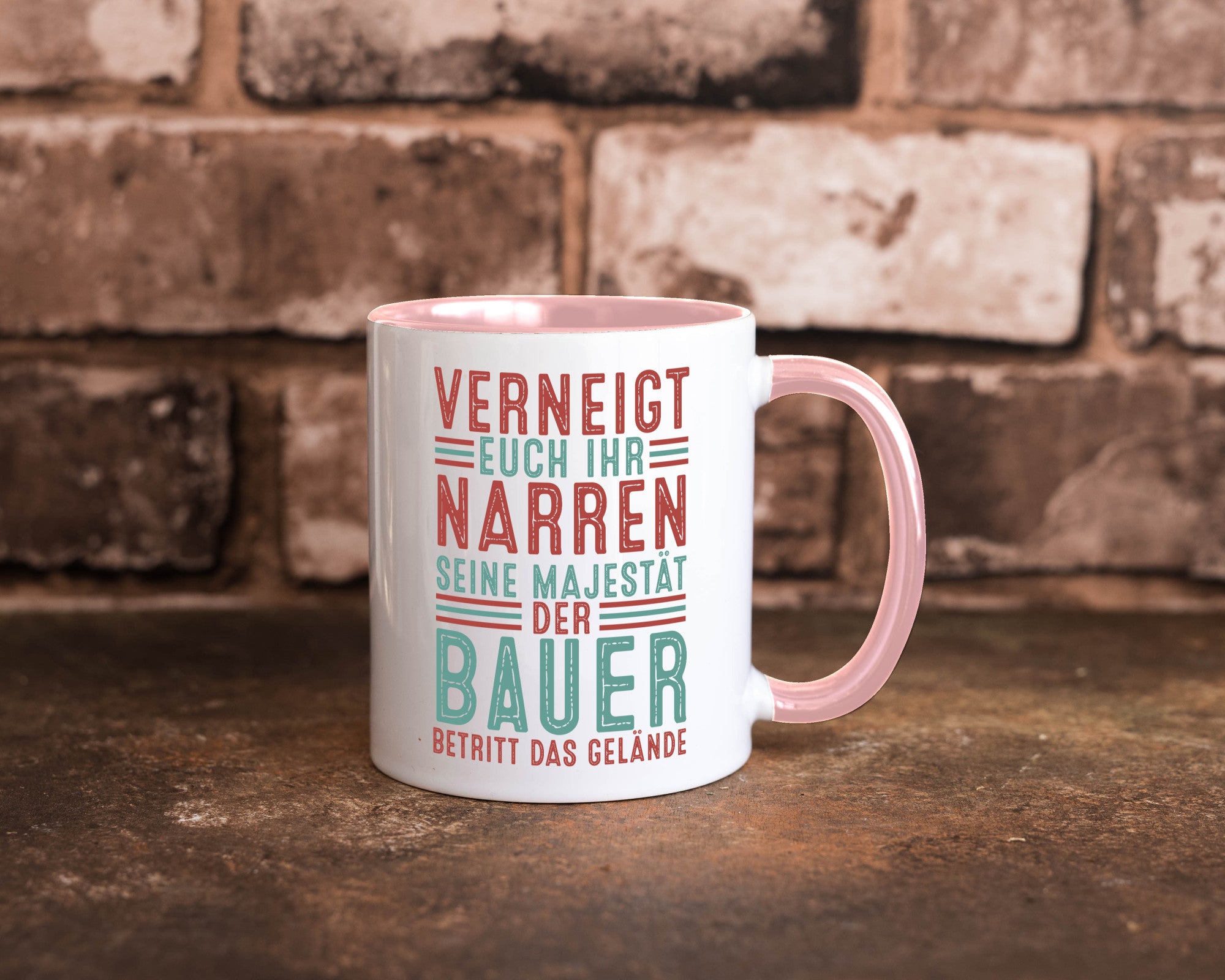 Verneigt euch: Bauer | Bauernhof Landwirtschaft v2 lustig Humor Geschenkidee