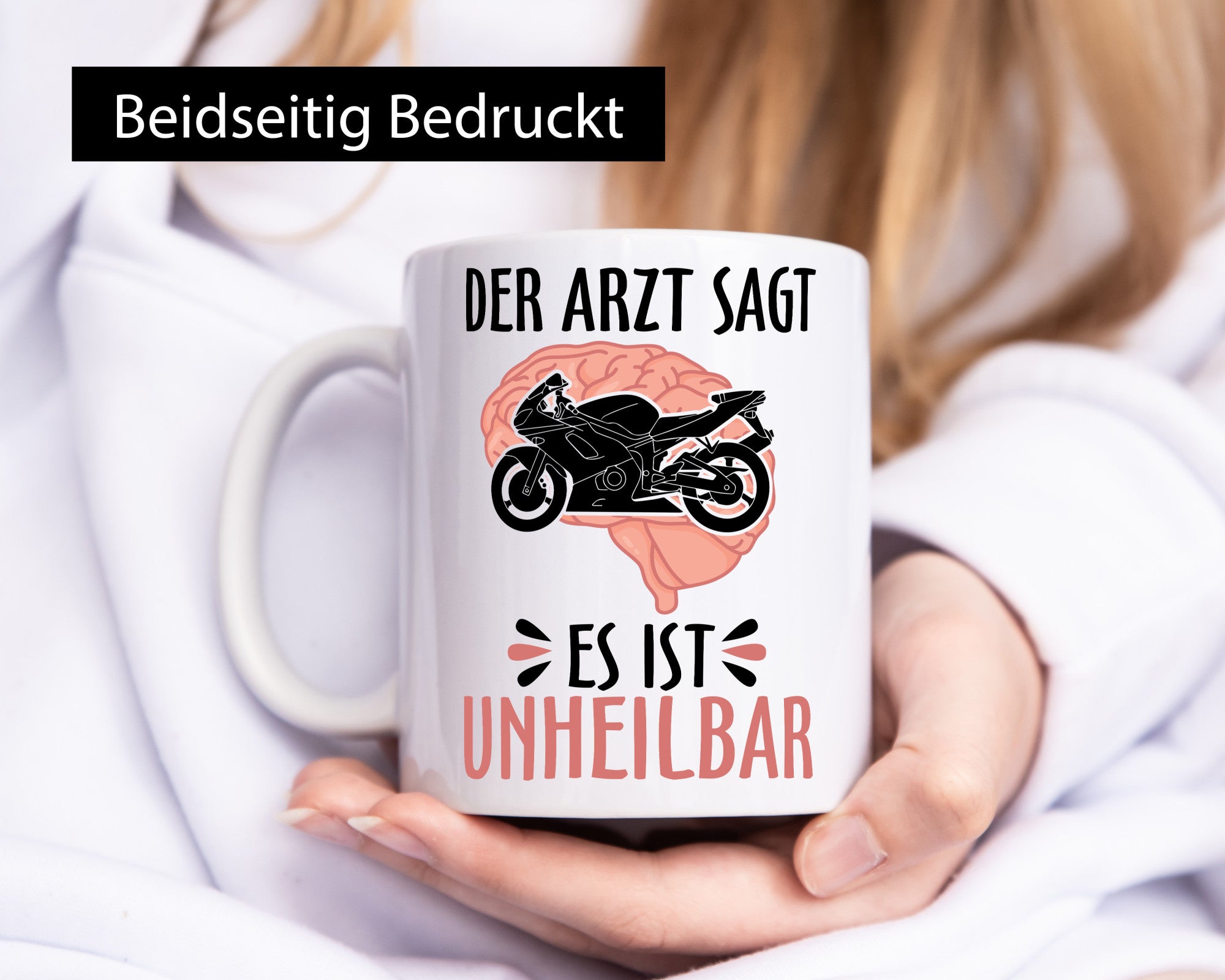 Der Arzt sagt lustiger Spruch Geschenk Humor Geschenkidee Tasse