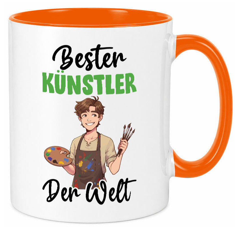 Bester Künstler | Kunst Geschenkidee Humor Tasse
