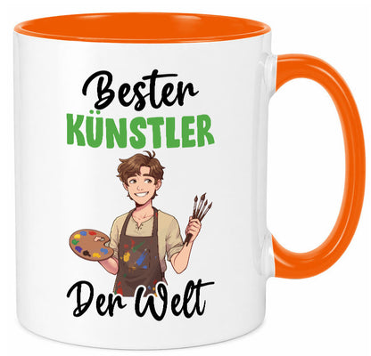 Bester Künstler | Kunst Geschenkidee Humor Tasse