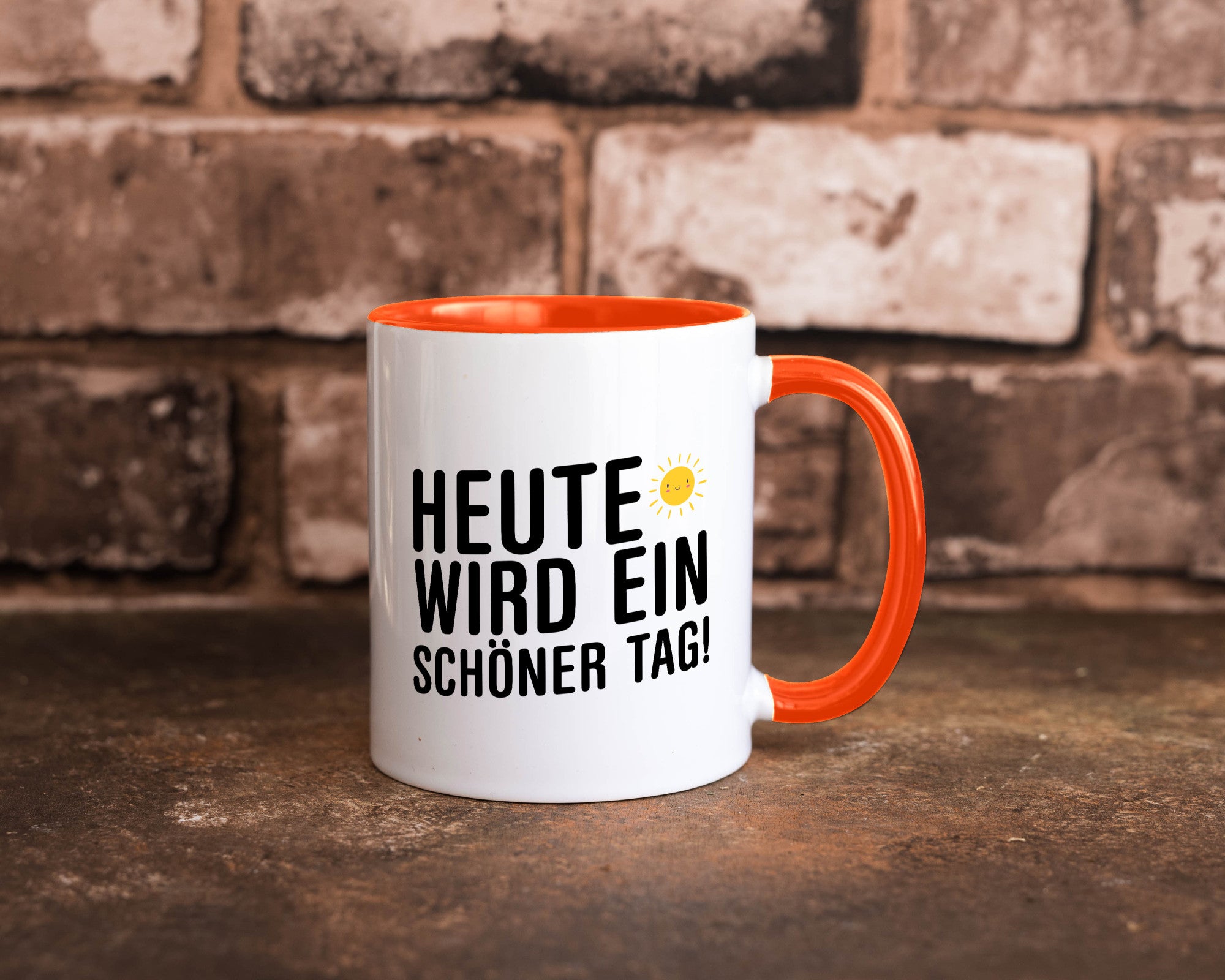 Heute wird ein schöner Tag | Motivation Positive Gedanken lustig Humor