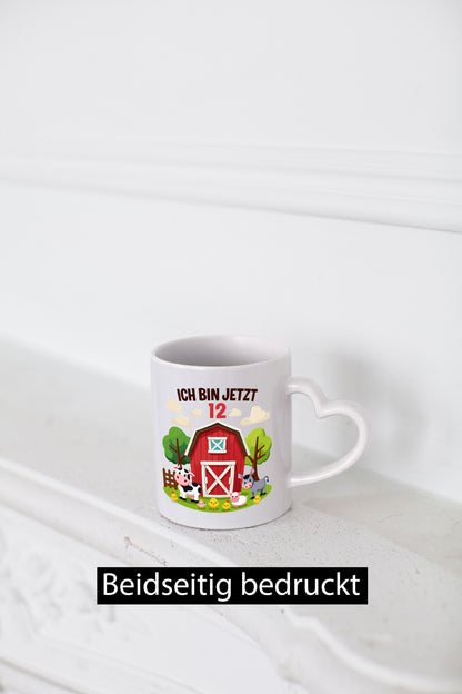 11. Geburtstag | 11 Jahre Bauernhof und Tiere Humor Geschenkidee Tasse