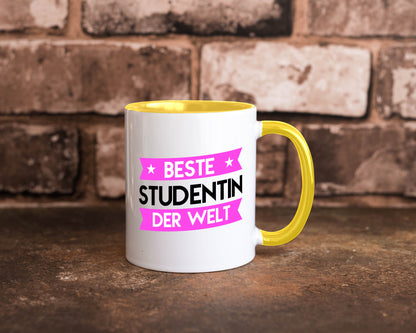 Beste Studentin | Uni Studium Universität Geschenkidee Humor Tasse