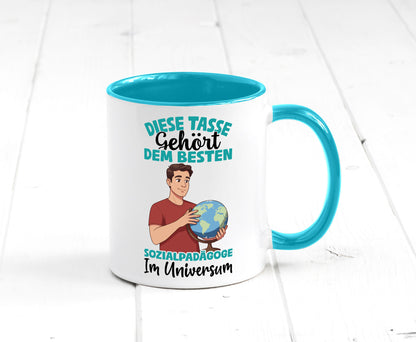Im Universum: Sozialpädagoge | Pädagoge lustiger Spruch Geschenk Humor