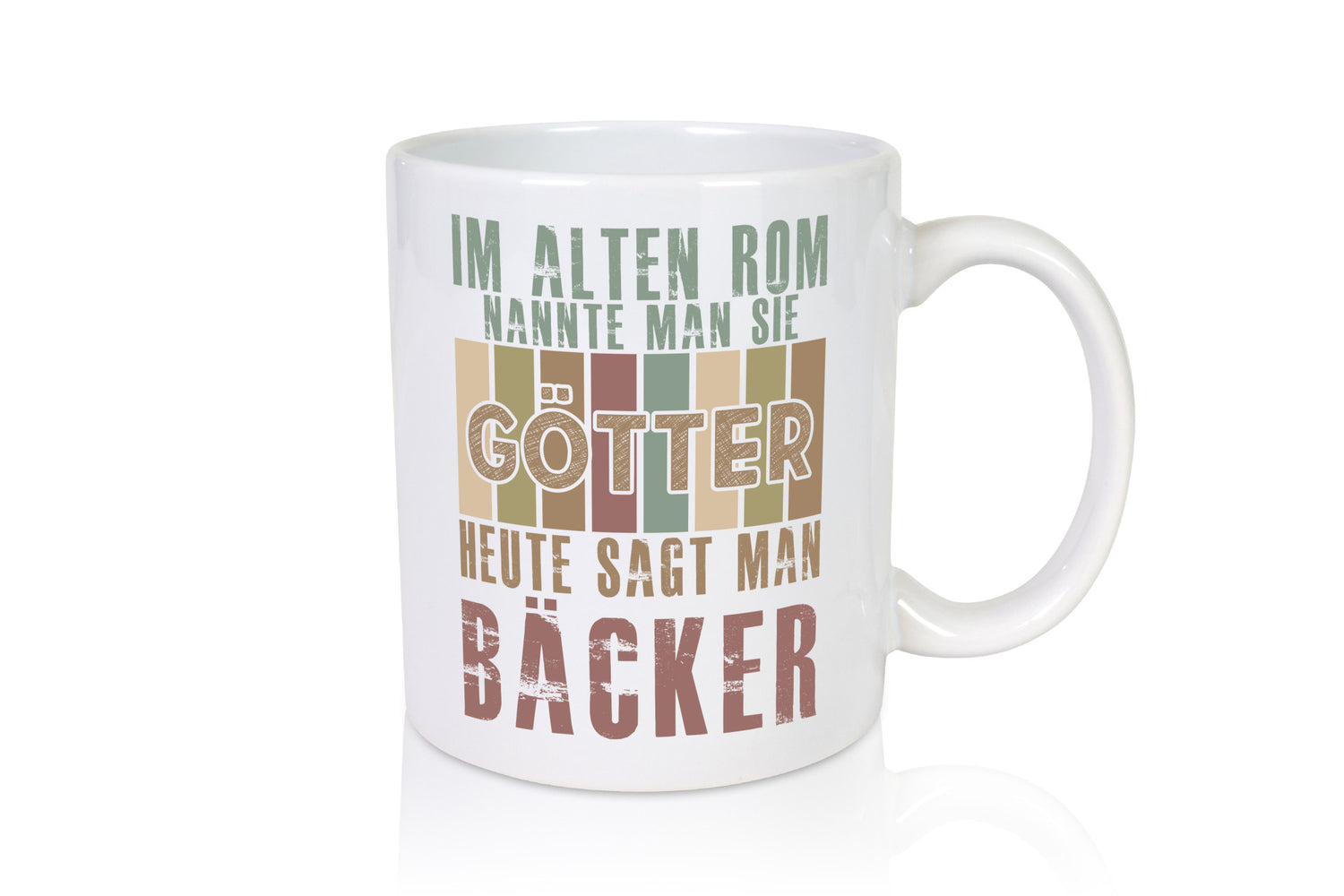 Heute sagt man: Bäcker | Bäckerei Backen Konditor Humor Geschenkidee Tasse