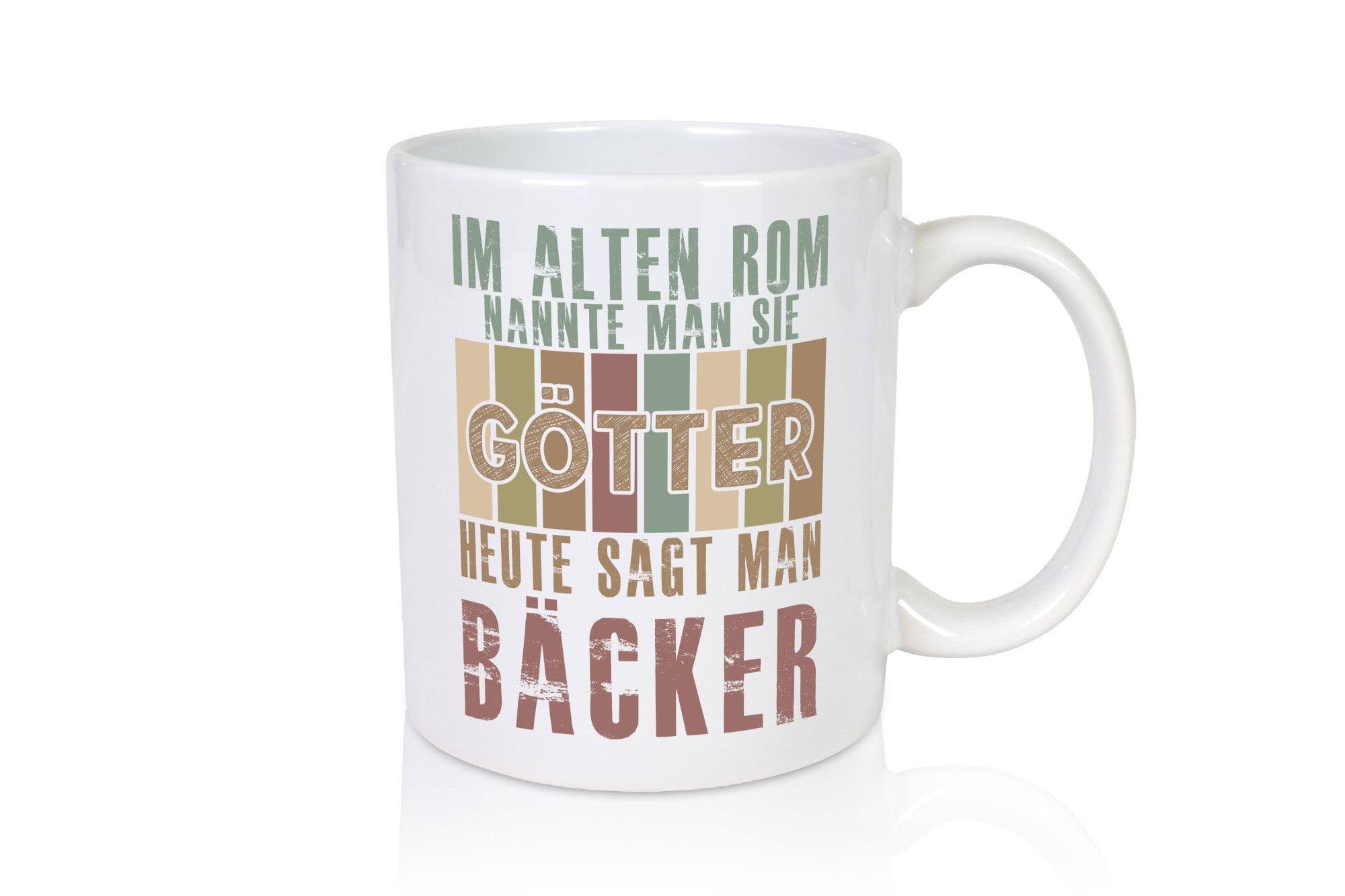 Heute sagt man: Bäcker | Bäckerei Backen Konditor Humor Geschenkidee Tasse
