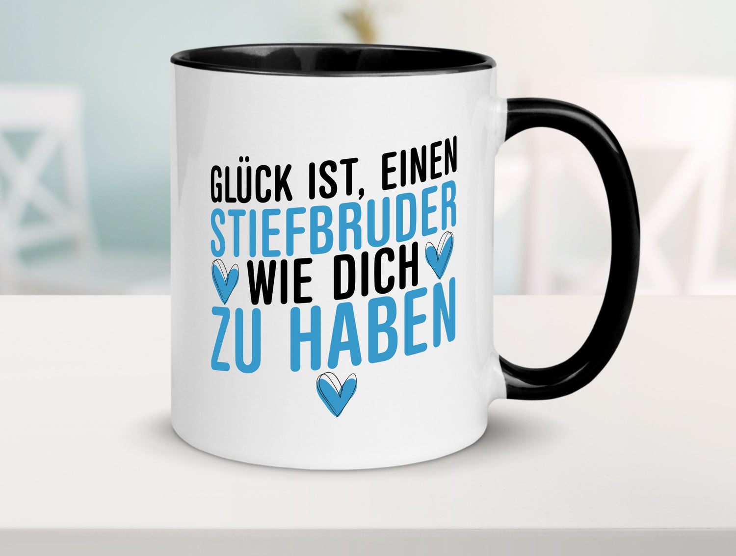 Stiefbruder wie dich | Glück lieber Bruder Geburtstag Geschenkidee Humor Tasse