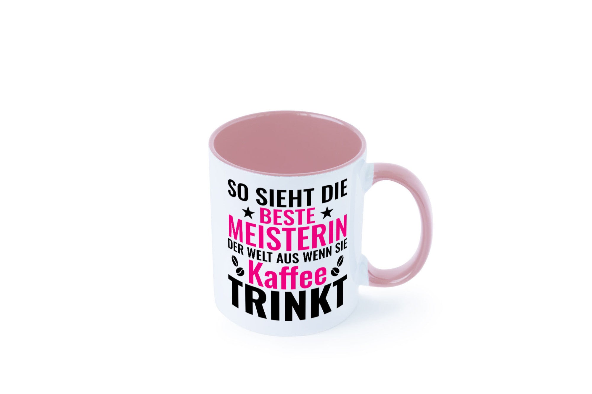 Kaffee trinkt: Meisterin | Meisterbrief Humor Geschenkidee Tasse