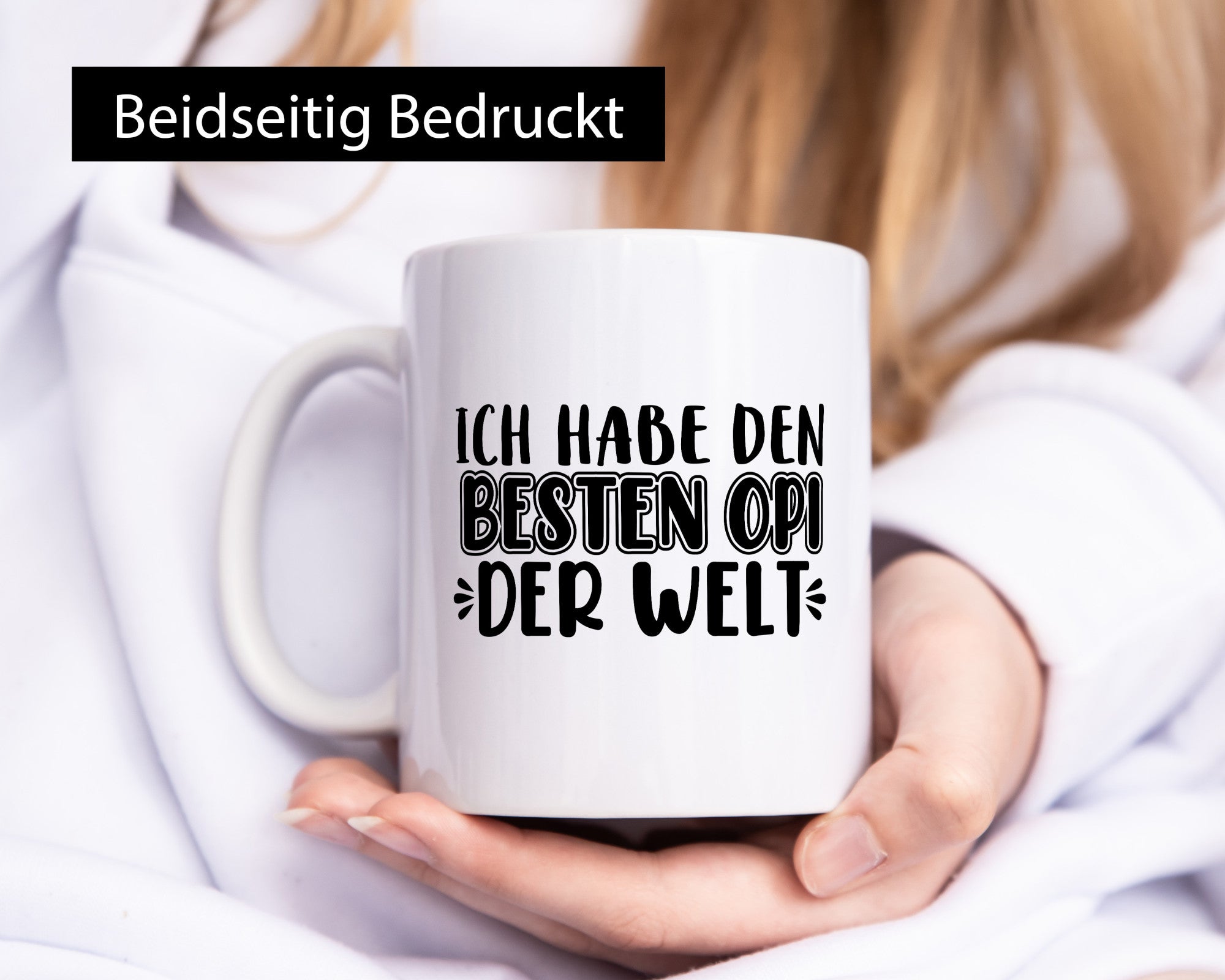 Bester Opi der Welt | Opa Tasse Großvater Statement lustiger Spruch Geschenk