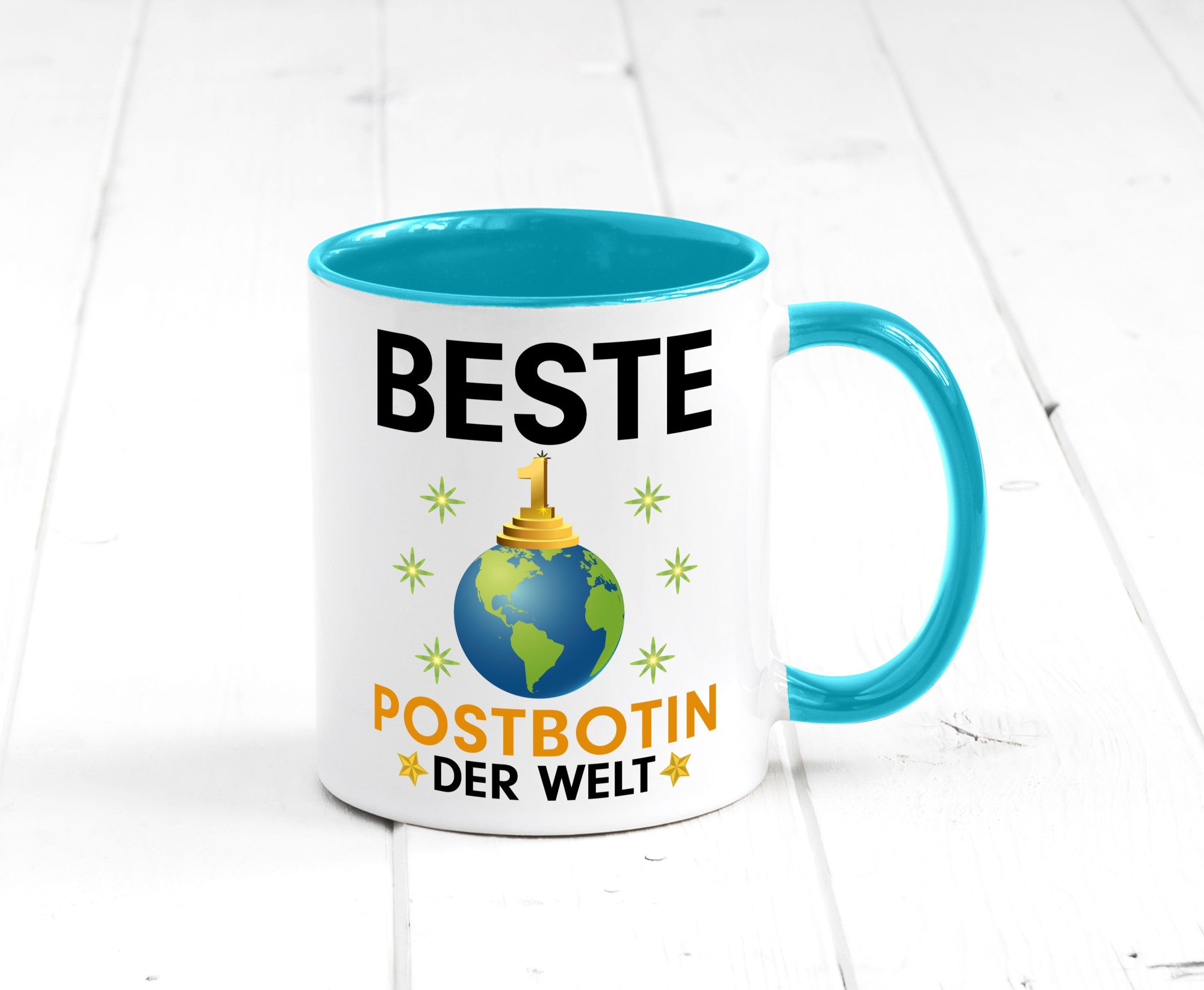 Welt Beste Postbotin | Beruf Post Briefträger Humor Arbeit Kollegen Büro