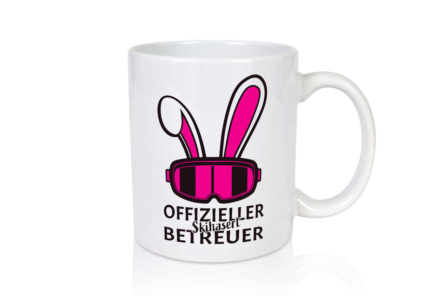 Offizieler Skihaserl Betreuer | Ski-Brille Hasenohren Geschenk Humor