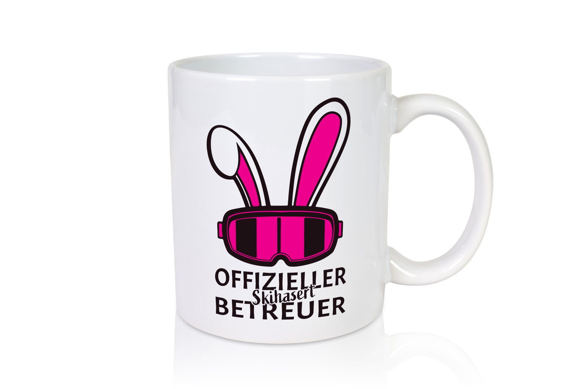 Offizieler Skihaserl Betreuer | Ski-Brille Hasenohren Geschenk Humor