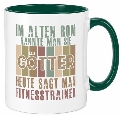Heute sagt man: Fitnesstrainer | Personal Trainer Geschenkidee Humor Tasse