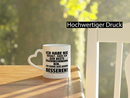 Der Beste Feuerwehrmann | Feuerwehr lustiger Spruch Geschenk Humor Geschenkidee