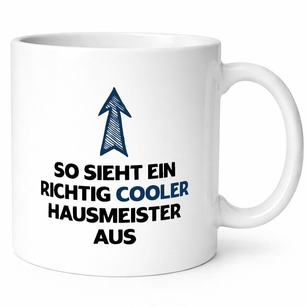Richtig Cooler Hausmeister | Geschenkidee Humor Tasse