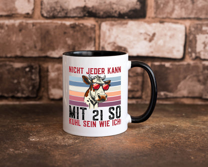 Mit 21 so gut aussehen | 21. Geburtstag Landwirt Bauer v2 Humor Geschenkidee