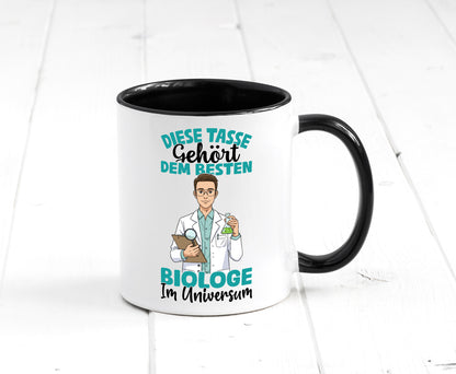 Im Universum: Biologe | Biologie Naturforscher Humor Geschenkidee Tasse