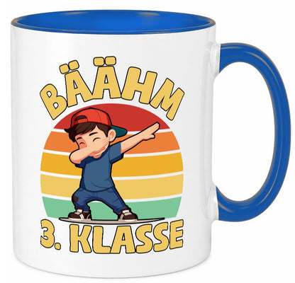 Bäähm 3. klasse | Schulanfang Drittklässler Humor Geschenkidee Tasse
