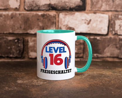 Level 16 Freigeschaltet | 16. geburtstag Gamer lustig Geschenkidee Geschenk