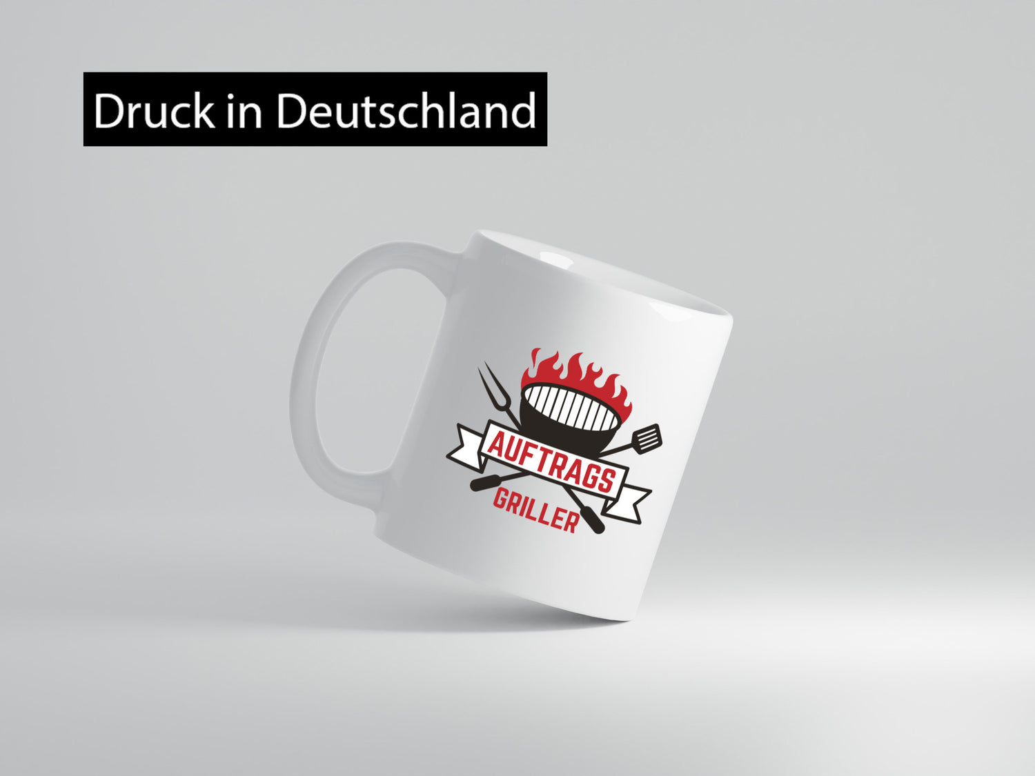 Auftragsgriller | Grillmeister Sommer Humor Geschenkidee Tasse