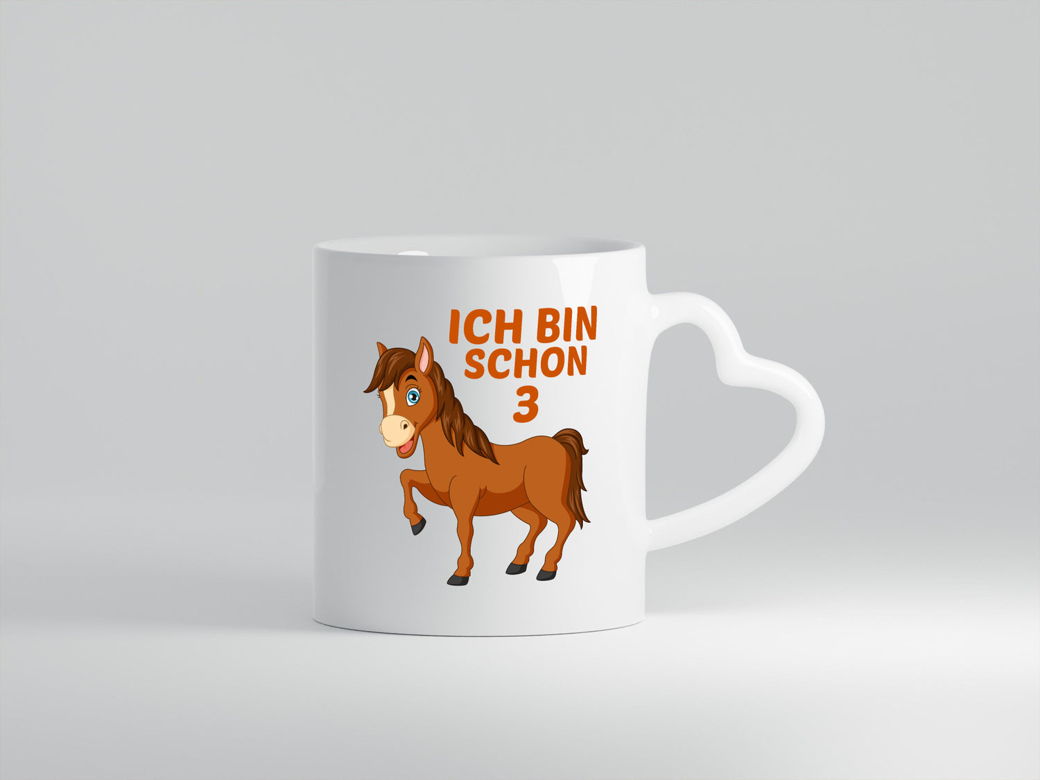 3. Geburtstag | Ich bin schon 3 Pferde Pony lustiger Spruch Geschenk