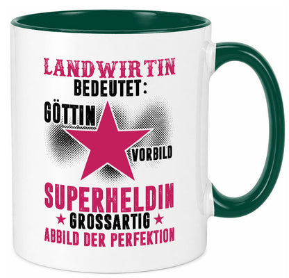 Bedeutung von Landwirtin| Bäuerin | Landwirtschaft lustig Humor Geschenkidee